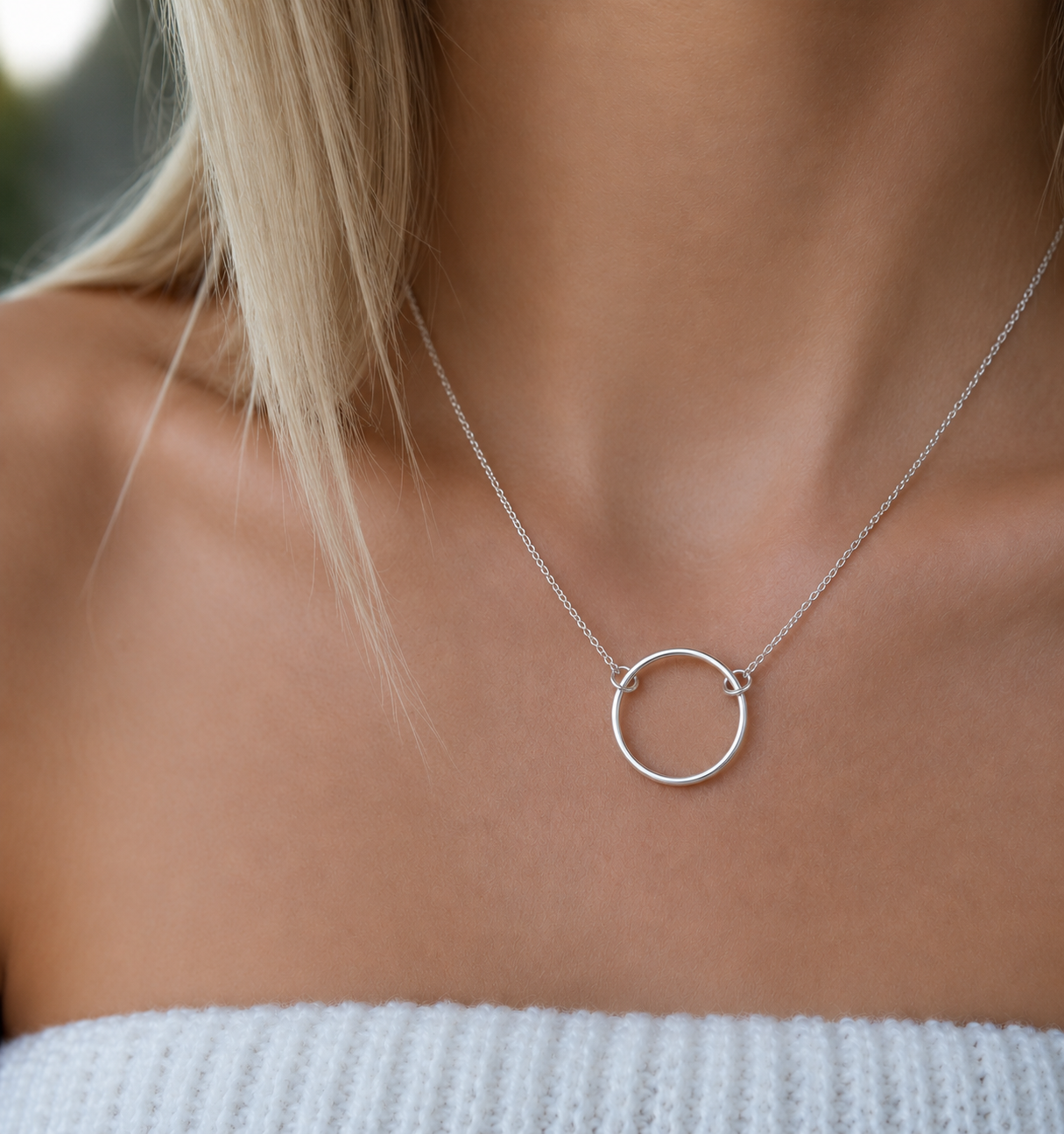 Eternal Circle Necklace