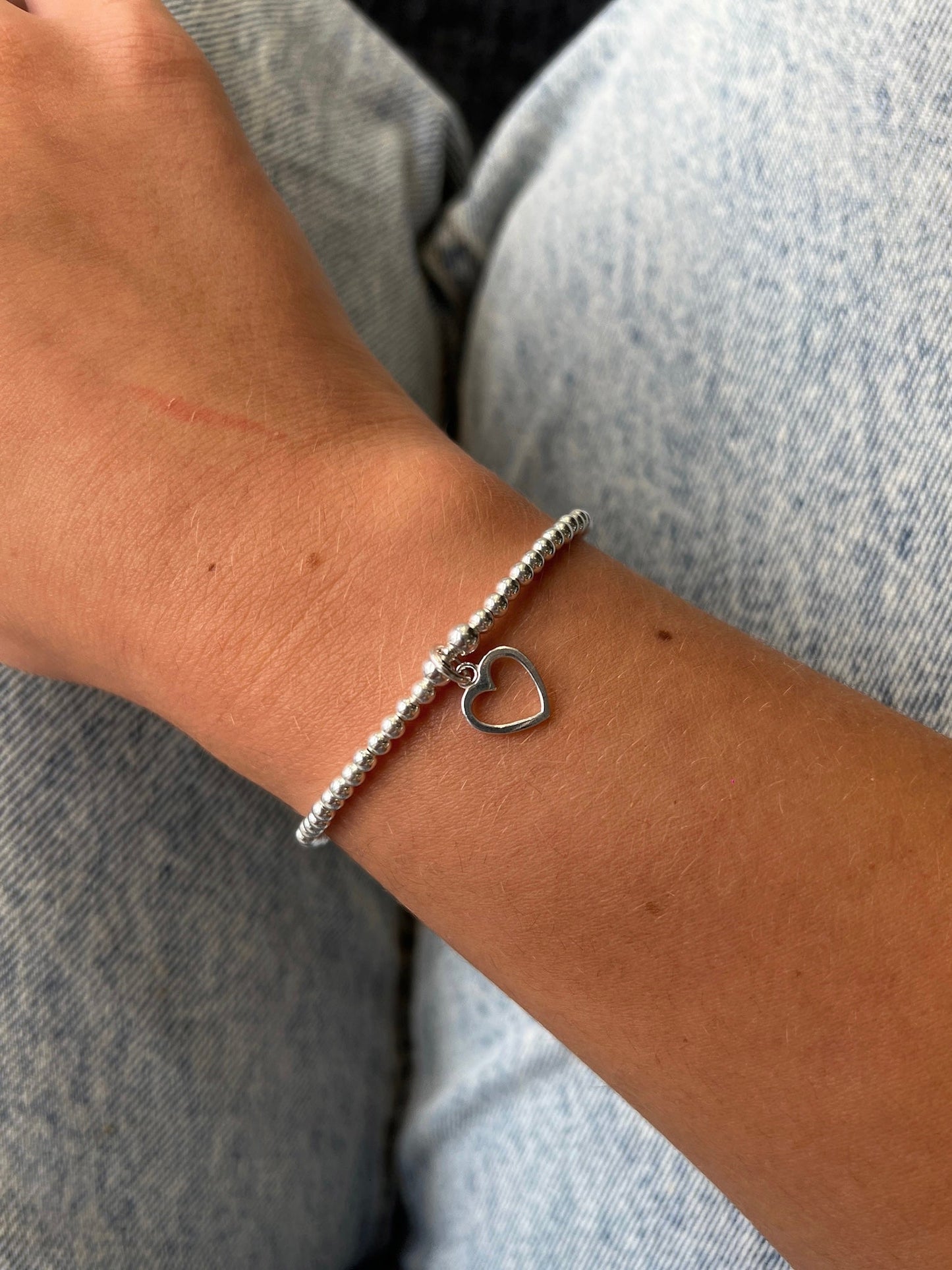 Open Heart Bracelet