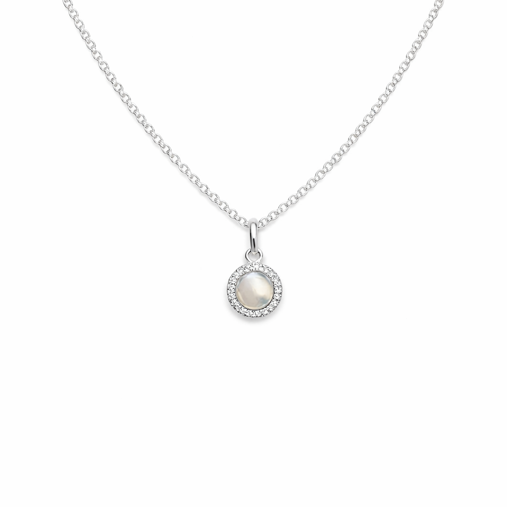 Sparkle Personalised Disc Necklace