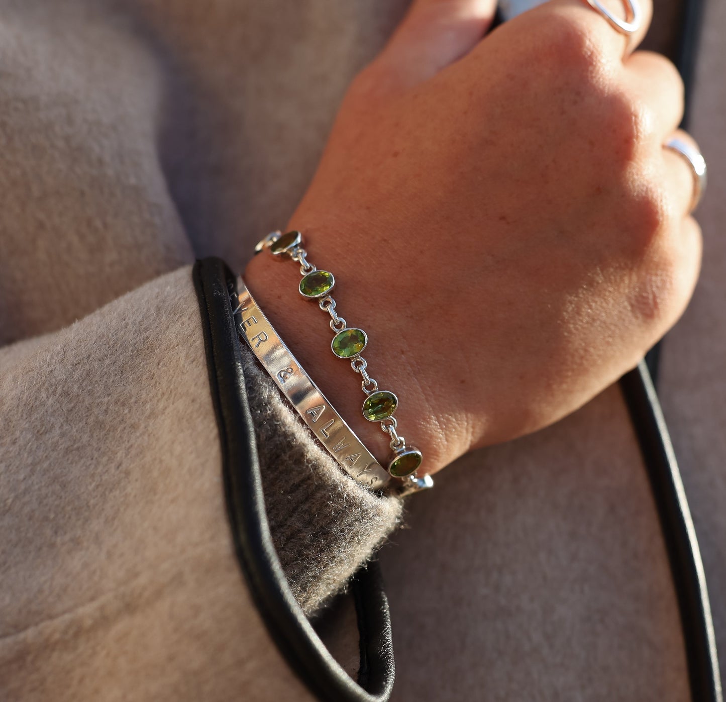 The Peridot Bracelet