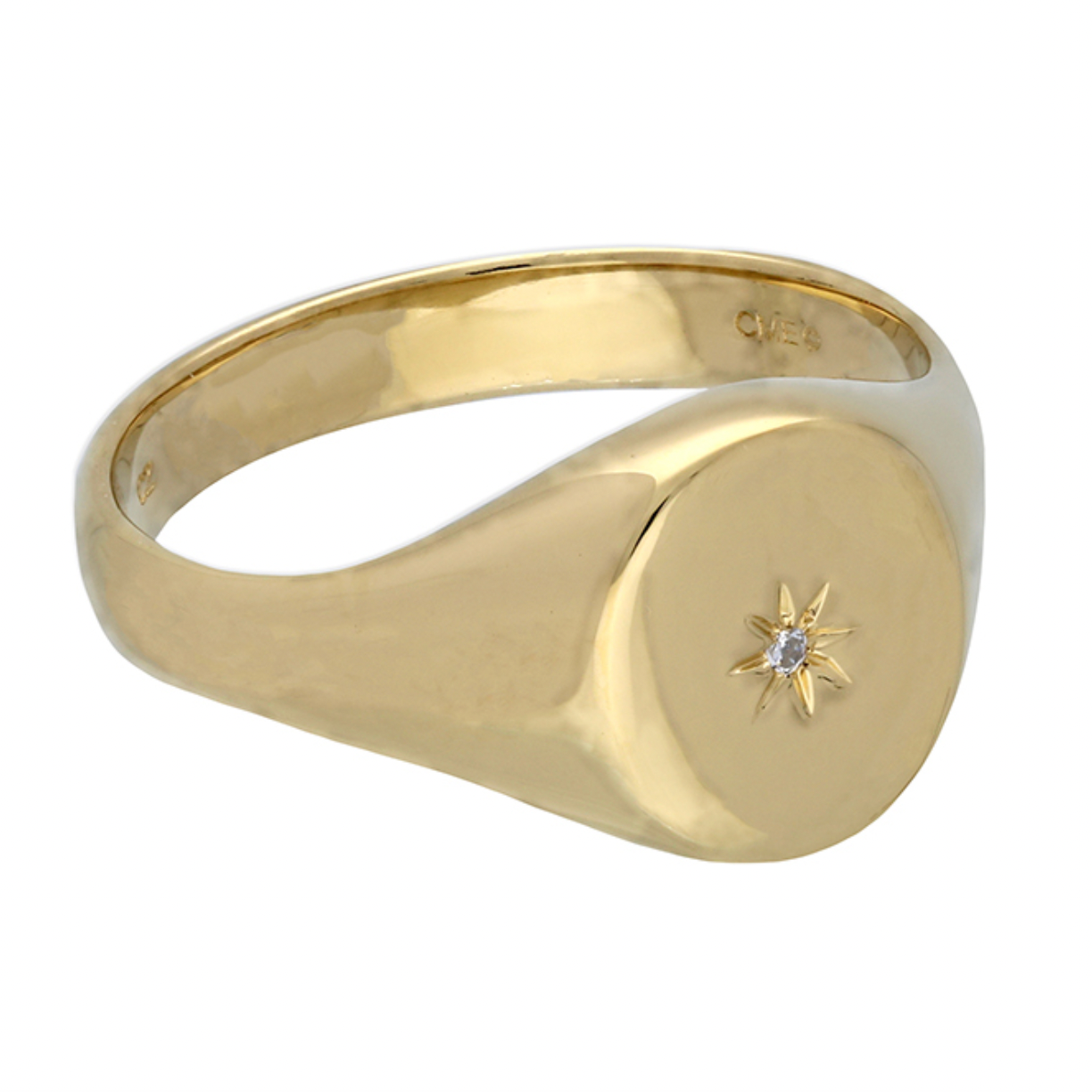 Starbust Signet Ring