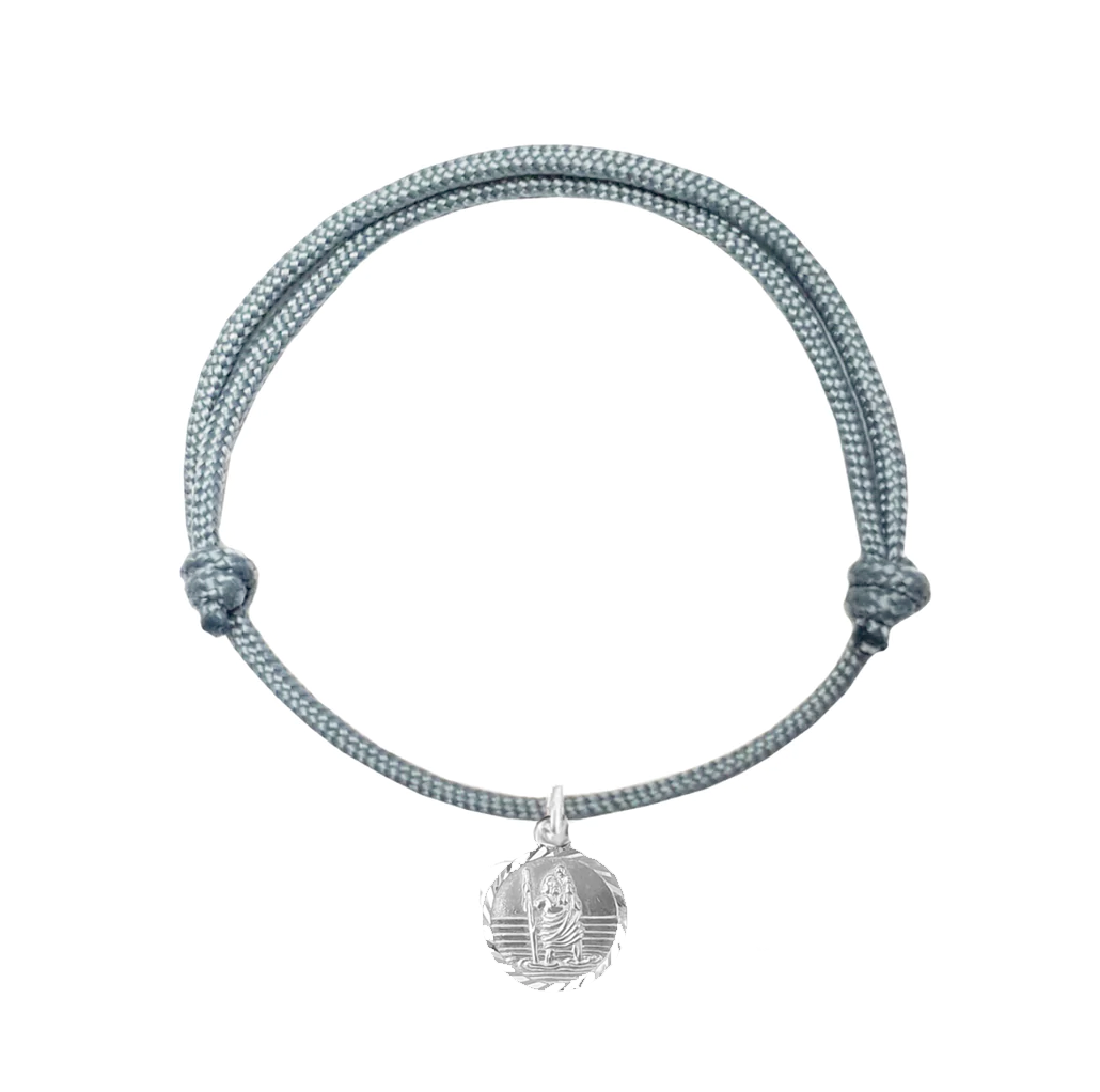 St Christopher Rope Bracelet