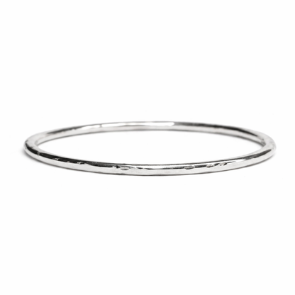 Hammered Stacking Bangle