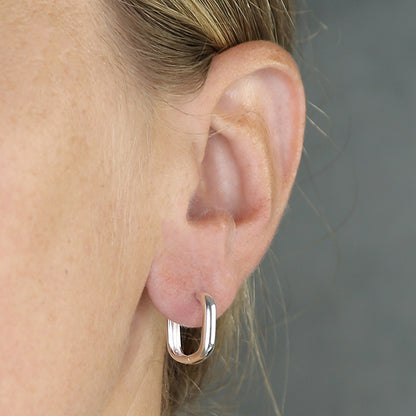 Small Square Hoops