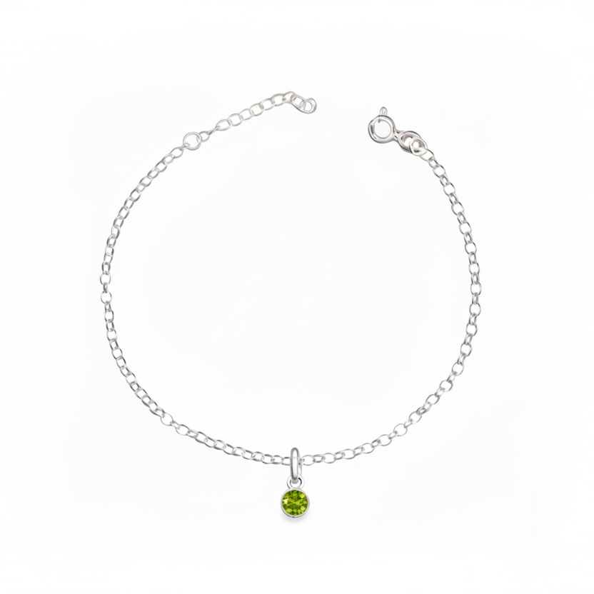 Birthstone Belcher Bracelets
