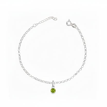 Birthstone Belcher Bracelets