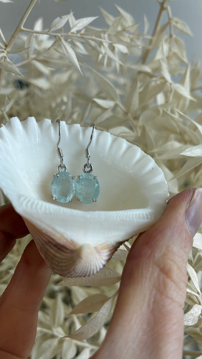 Tidepool Aquamarine Drop Earrings