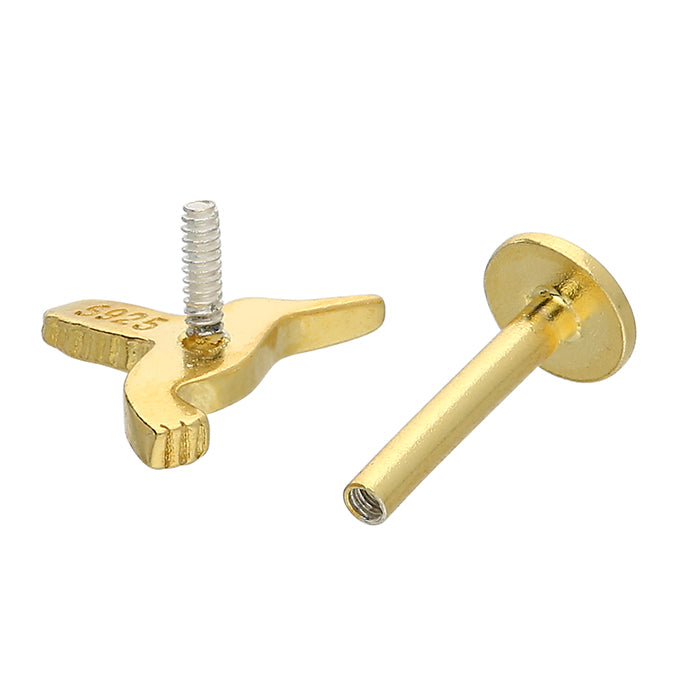 Humming Bird Flat Back Stud