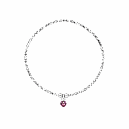 Birthstone Beaded Bracelet