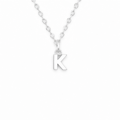Birthstone Initial Necklace