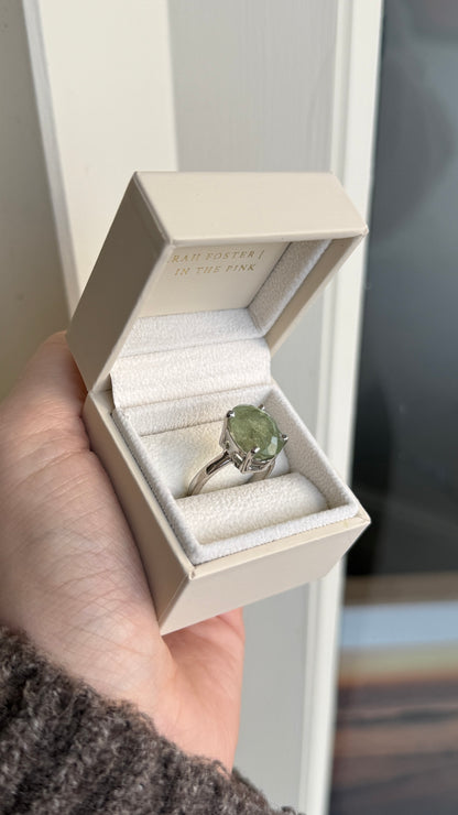 Aquamarine Treasure Ring