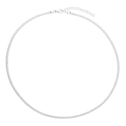 Cz Tennis Necklace