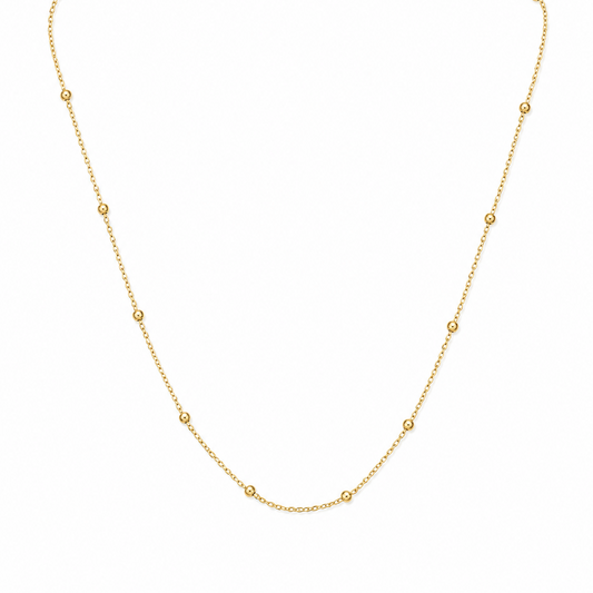 Gold Satellite necklace