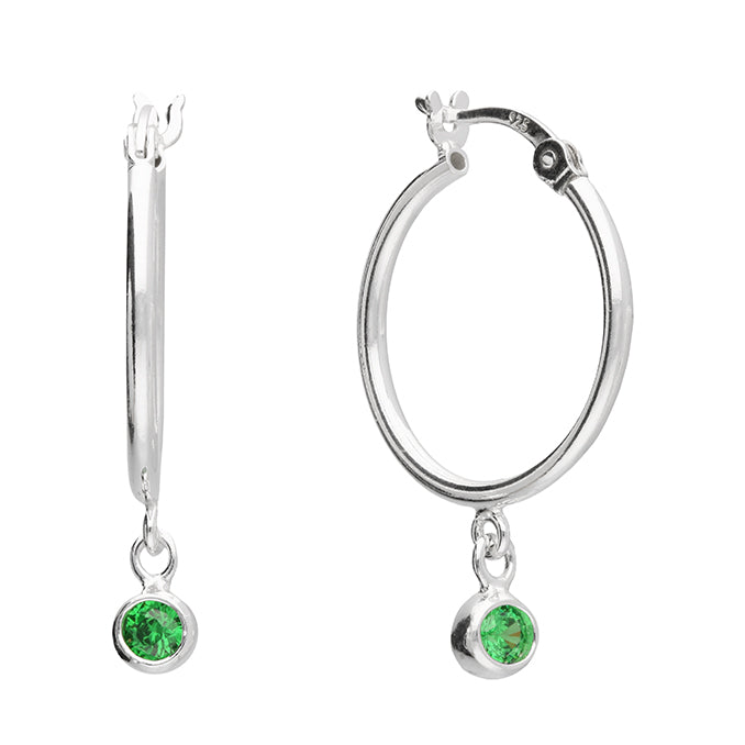 Birthstone Hoops
