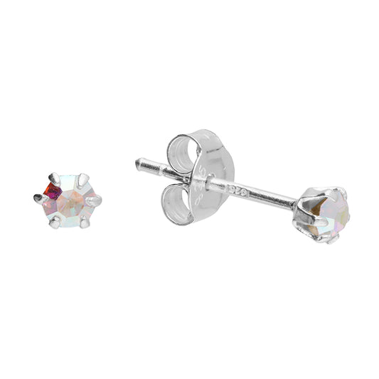 Rainbow Crystal Studs