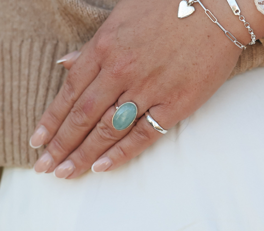 HERMOSA Aquamarine Ring