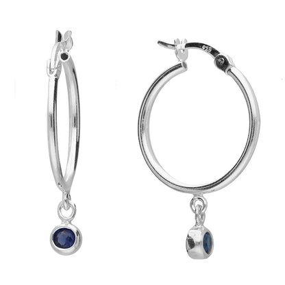 Birthstone Hoops