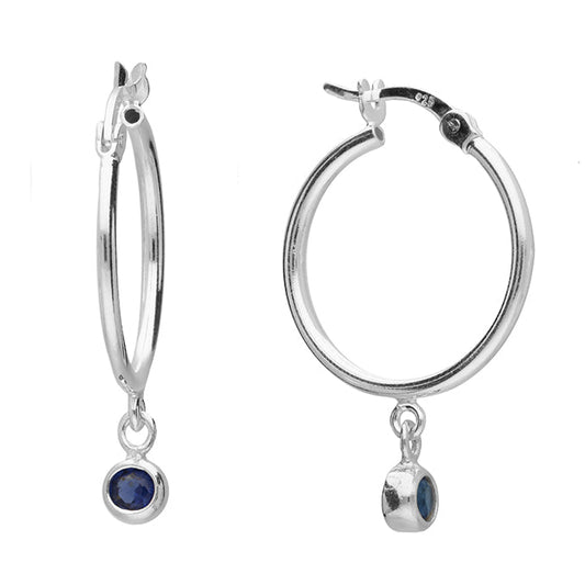 Birthstone Hoops