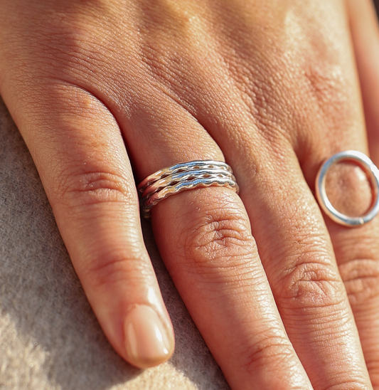 Wave Stacking Ring