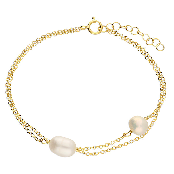 Double Pearl Bracelet