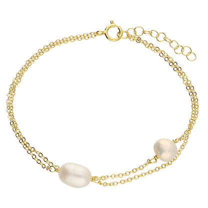 Double Pearl Bracelet
