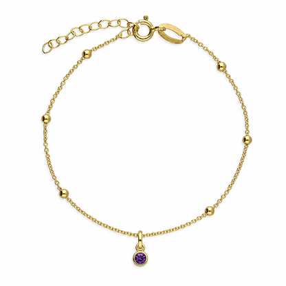 Satellite Birthstone Bracelet