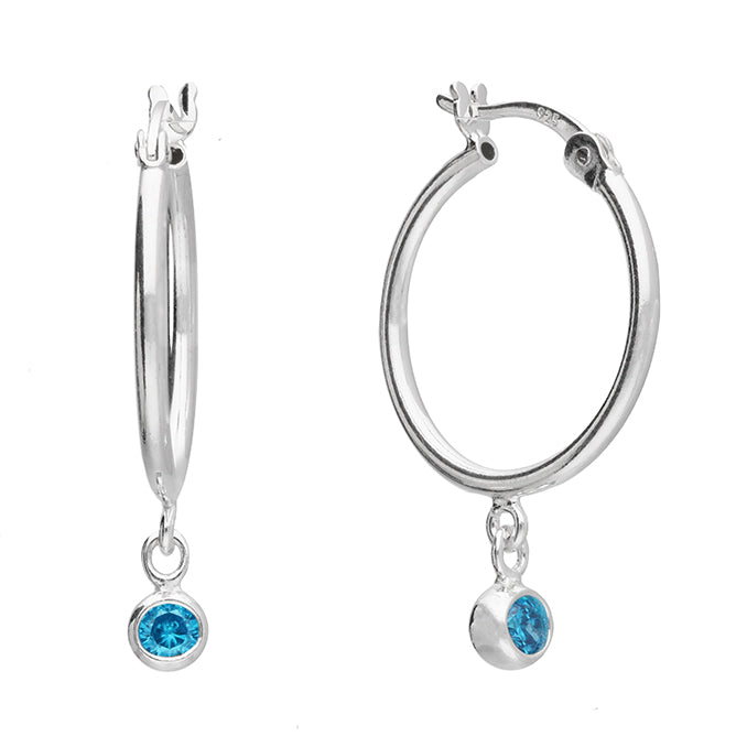 Birthstone Hoops