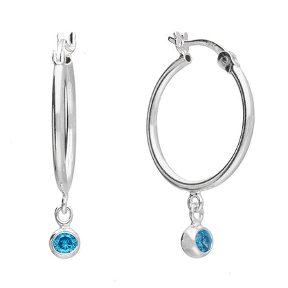 Birthstone Hoops