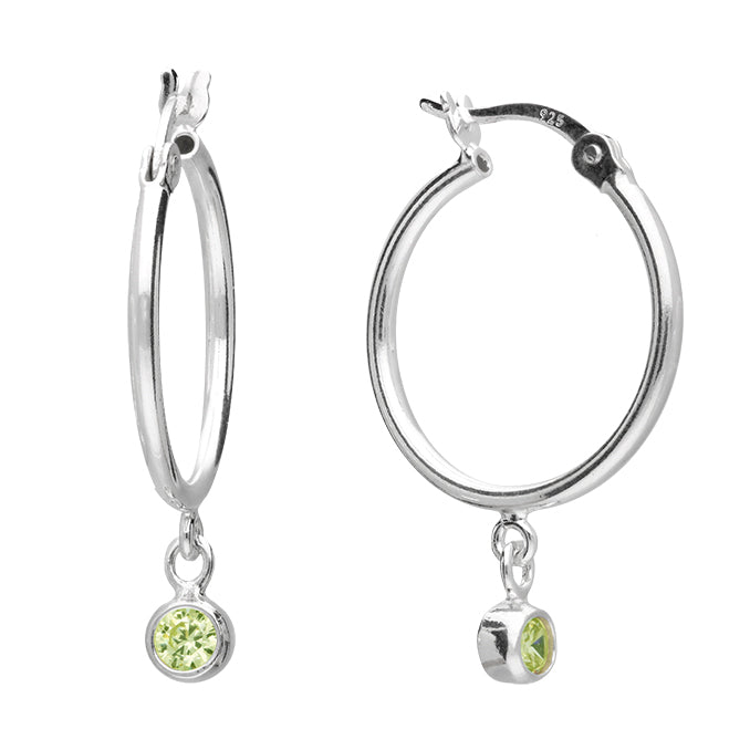 Birthstone Hoops