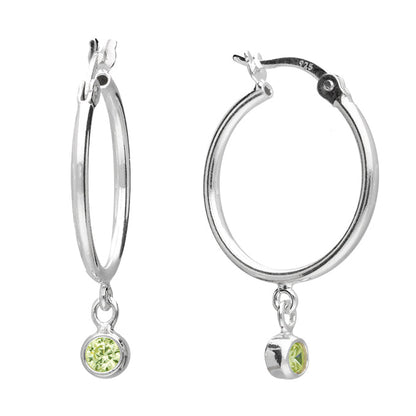 Birthstone Hoops