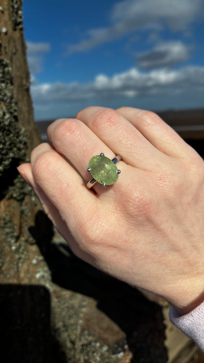 Aquamarine Treasure Ring