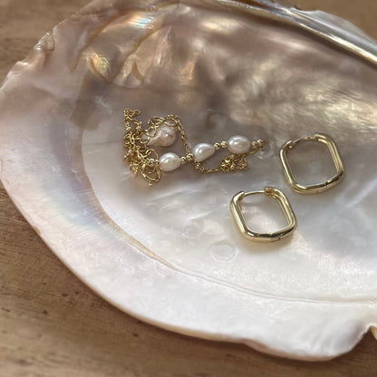 Small Square Hoops