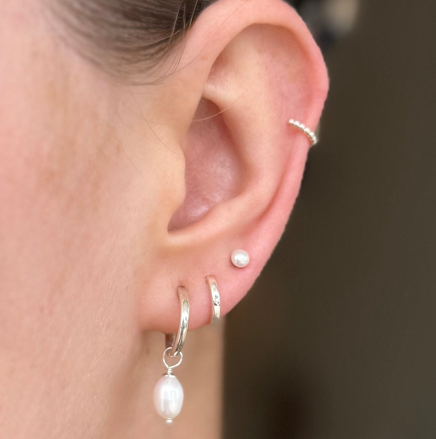 Mini Pearl Studs