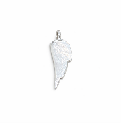 Angel wing pendant on a white background 