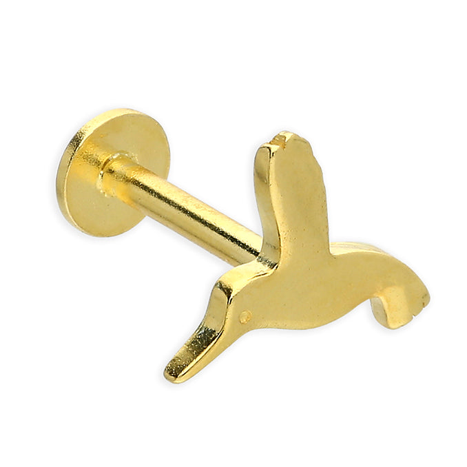 Humming Bird Flat Back Stud