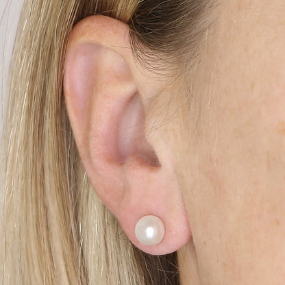 Classic Pearl Studs