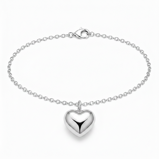 Chunky Heart Belcher Bracelet