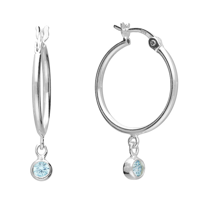 Birthstone Hoops