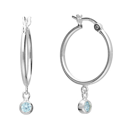 Birthstone Hoops