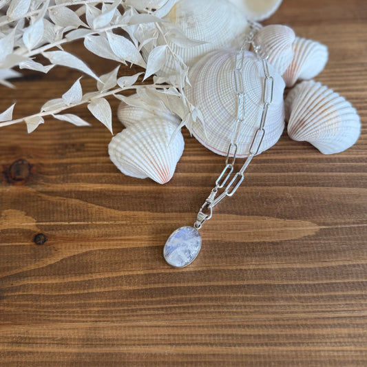 Moonstone Treasure Trace Necklace