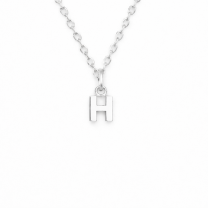Birthstone Initial Necklace