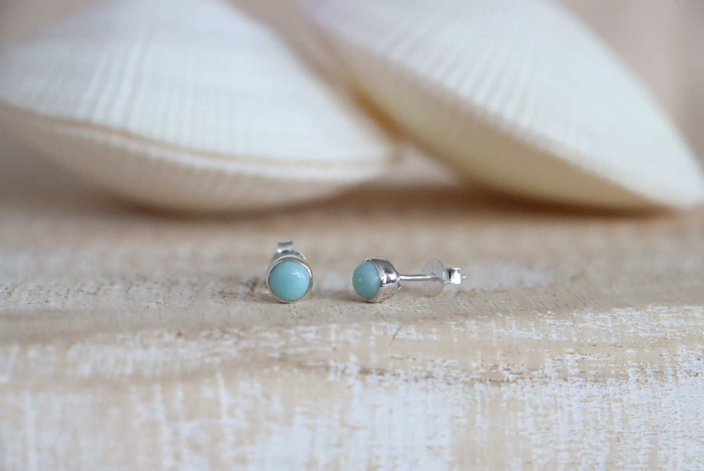 Larimar Studs