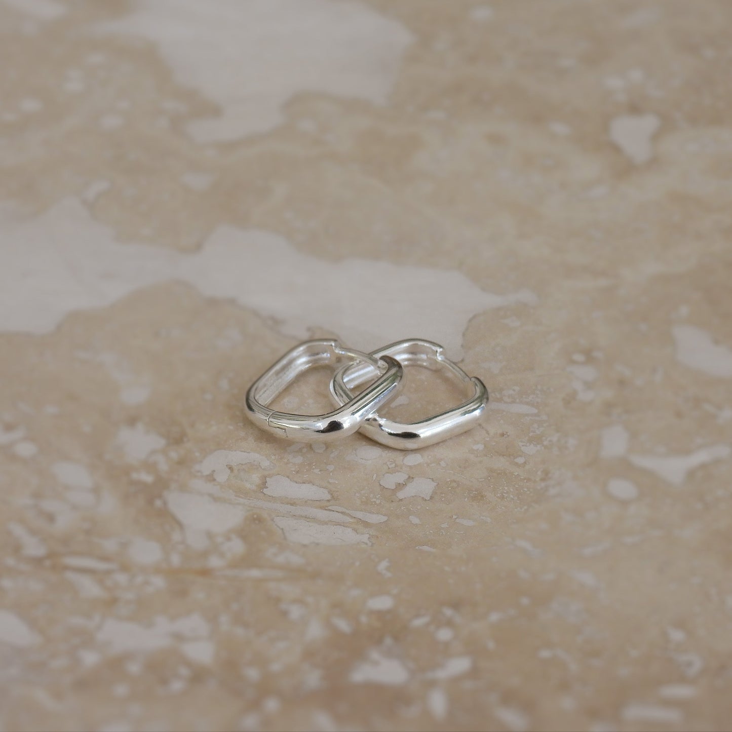 Small Square Hoops