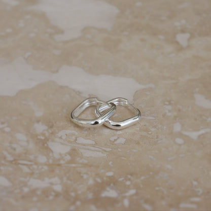 Small Square Hoops