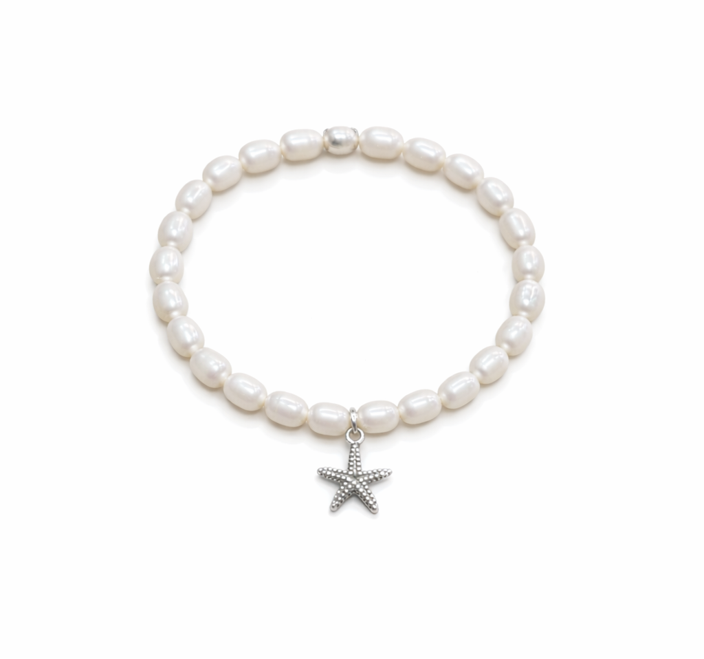 Freshwater Pearl Starfish Bracelet