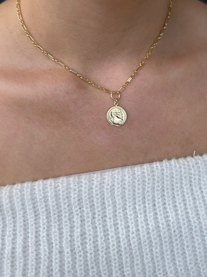 Greek Coin Necklace