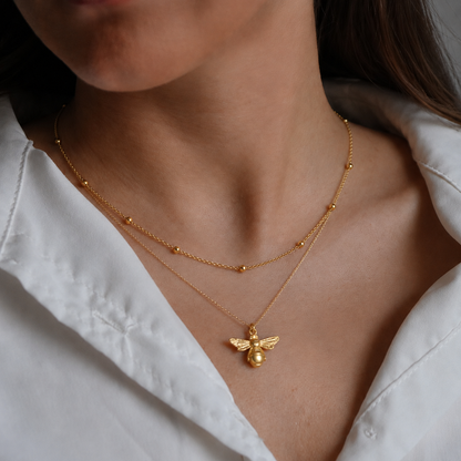 Bumble Bee Necklace
