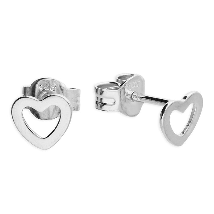 Mini Open Heart Studs