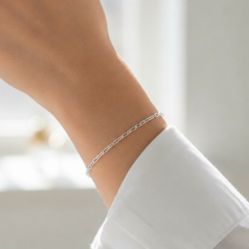 Figaro Stacking Bracelet