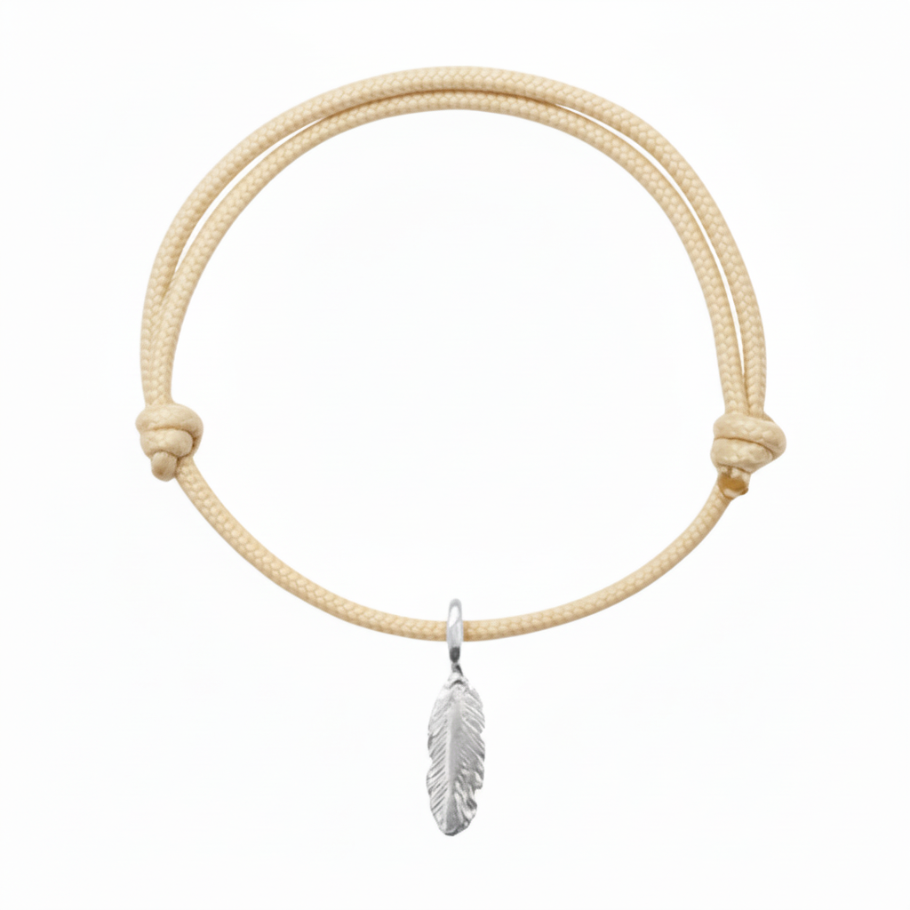 Mini Feather Rope Bracelet